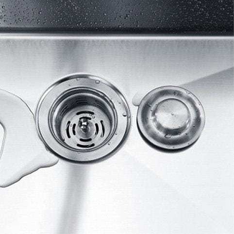 APPASO 3.5 inches Kitchen Sink Drain Strainer SUS 304 Brushed
