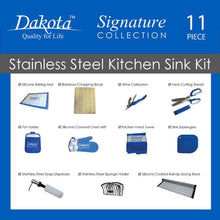Load image into Gallery viewer, Dakota Signature Series Ledge Stainless Steel Kitchen Sink