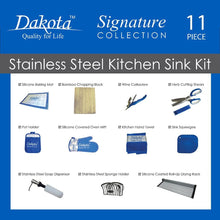 Load image into Gallery viewer, Dakota Signature – S-Series: 32&quot; Zero Radius Kitchen Sink with Slanted Accessory Ledges