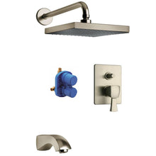 Load image into Gallery viewer, Lady Pressure Balance Tub And Shower Set with Valve Included