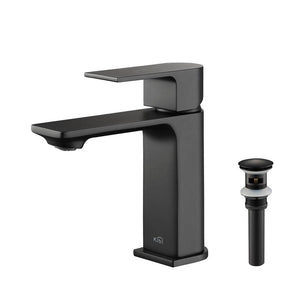 KIBI Mirage Brass Single Handle Bathroom Vanity Sink Faucet