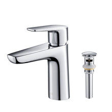 Load image into Gallery viewer, KIBI Harmony Brass Single Handle Bathroom Vanity Sink Faucet