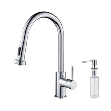 Load image into Gallery viewer, KIBI Casa Single Handle High Arc Pull Down Kitchen Faucet