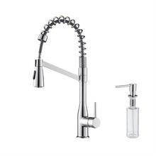 Load image into Gallery viewer, KIBI Largo Single Handle High Arc Pull Down Kitchen Faucet