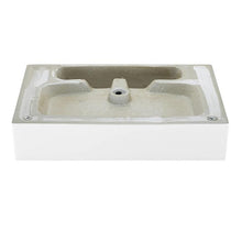 Load image into Gallery viewer, Claire 24&quot; Console Sink White Basin Chrome Legs