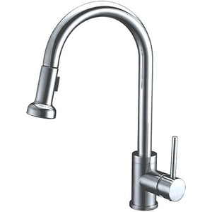 Dakota Signature Series 16″ Tall Dual Function Pullout handle with a Simple Sleek Style Faucet