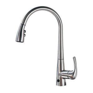 Dakota Signature Series 18″ Tall Hands-Free Dual Function Pull-Down Single Handle Faucet