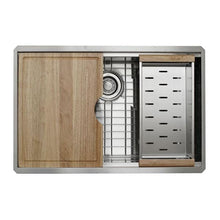 Load image into Gallery viewer, Dakota Signature Series Ledge Stainless Steel Kitchen Sink