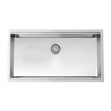 Load image into Gallery viewer, Dakota Signature Series Ledge Stainless Steel Rectangular Kitchen Sink
