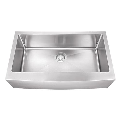 Dakota Signature Micro Radius Kitchen Sink Apron Front Single Bowl 36″ w/ grids