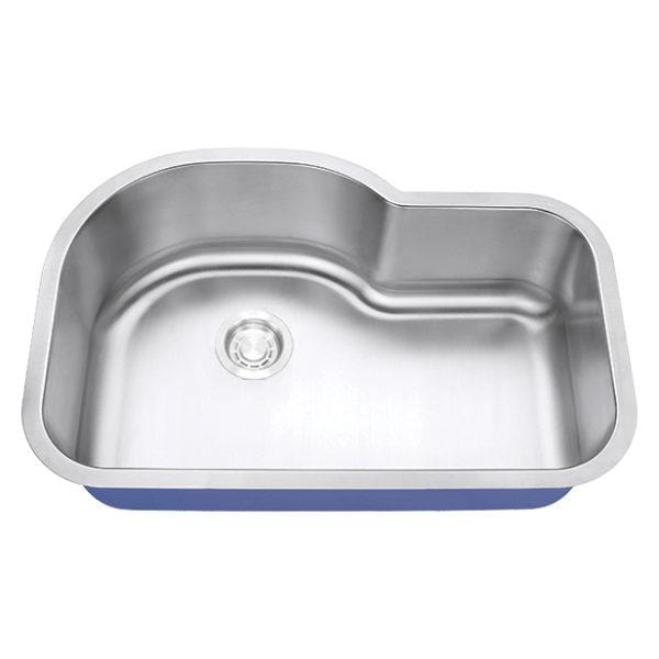 Dakota Signature Single Bowl 31″ Kitchen Sink w/ Grid