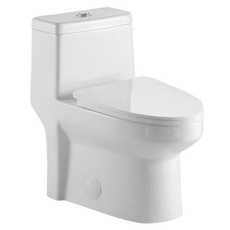 Dakota Signature – One Piece Elongated Bowl Push Button Flush Toilet