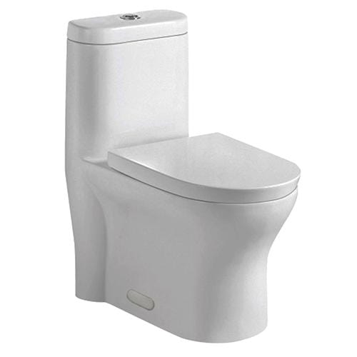 Dakota Signature – One Piece Elongated Bowl Push Button Flush Toilet