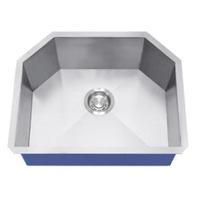 Load image into Gallery viewer, Dakota Signature Zero Radius Single Bowl 23″ Kitchen Sink w/ grid