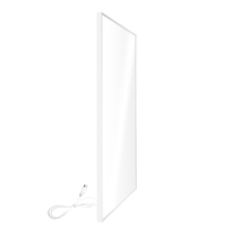 Load image into Gallery viewer, Ember Glass Radiant Panel Heater - White - 600W - 35&quot; x 24&quot; - Dual Connection