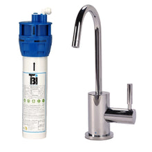 Load image into Gallery viewer, BTI Aqua-Solutions Contemporary C Spout Cold Only Filtration Faucet and Filtration System