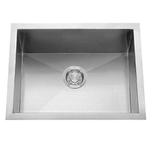 Load image into Gallery viewer, Builders Collection 18g Zero Radius 19×15 Single Bowl Undermount Stainless Steel Bar Sink