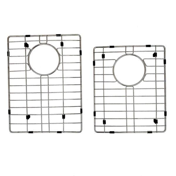 Builders Collection Stainless Steel Kitchen Sink Bottom Grid Fits our Zero Radius double bowl offset 6040-1 sink