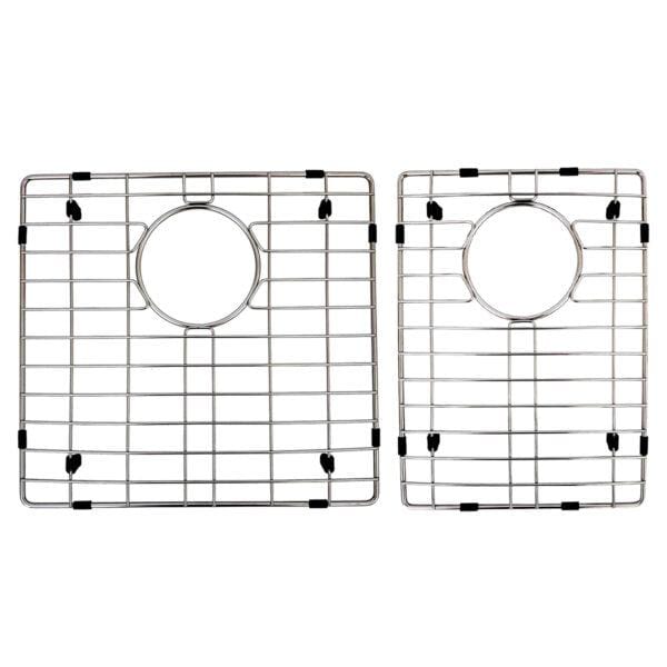 Builders Collection Stainless Steel Kitchen Sink Bottom Grid Fits our Micro or Zero Radius double bowl 6040 sink