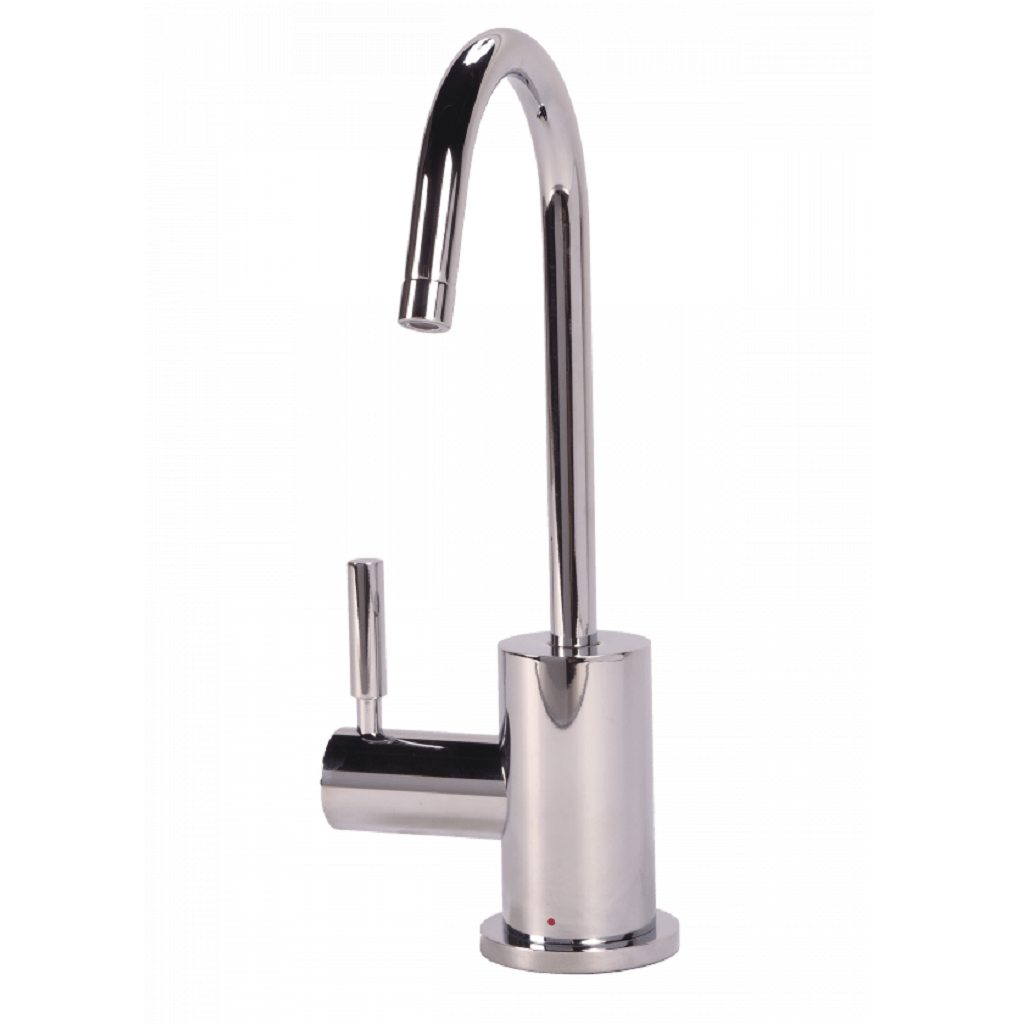 BTI Aqua-Solutions  Contemporary C-Spout Hot Only Filtration Faucet