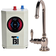 Load image into Gallery viewer, BTI Aqua-Solutions Traditional C Spout Hot Only Filtration Faucet with Digital Instant Hot Water Dispenser