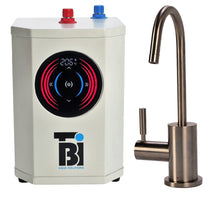 Load image into Gallery viewer, BTI Aqua-Solutions Contemporary C Spout Hot Only Filtration Faucet and Digital Instant Hot Water Dispenser