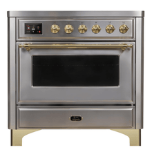 Load image into Gallery viewer, 36&quot; Majestic II Series Freestanding Electric Single Oven Range with 5 Elements,  Triple Glass Cool Door, Convection Oven, TFT Oven Control Display and Child Lock