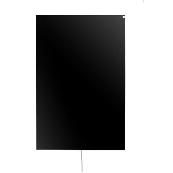 Ember Glass Radiant Panel Heater - White - 600W - 35