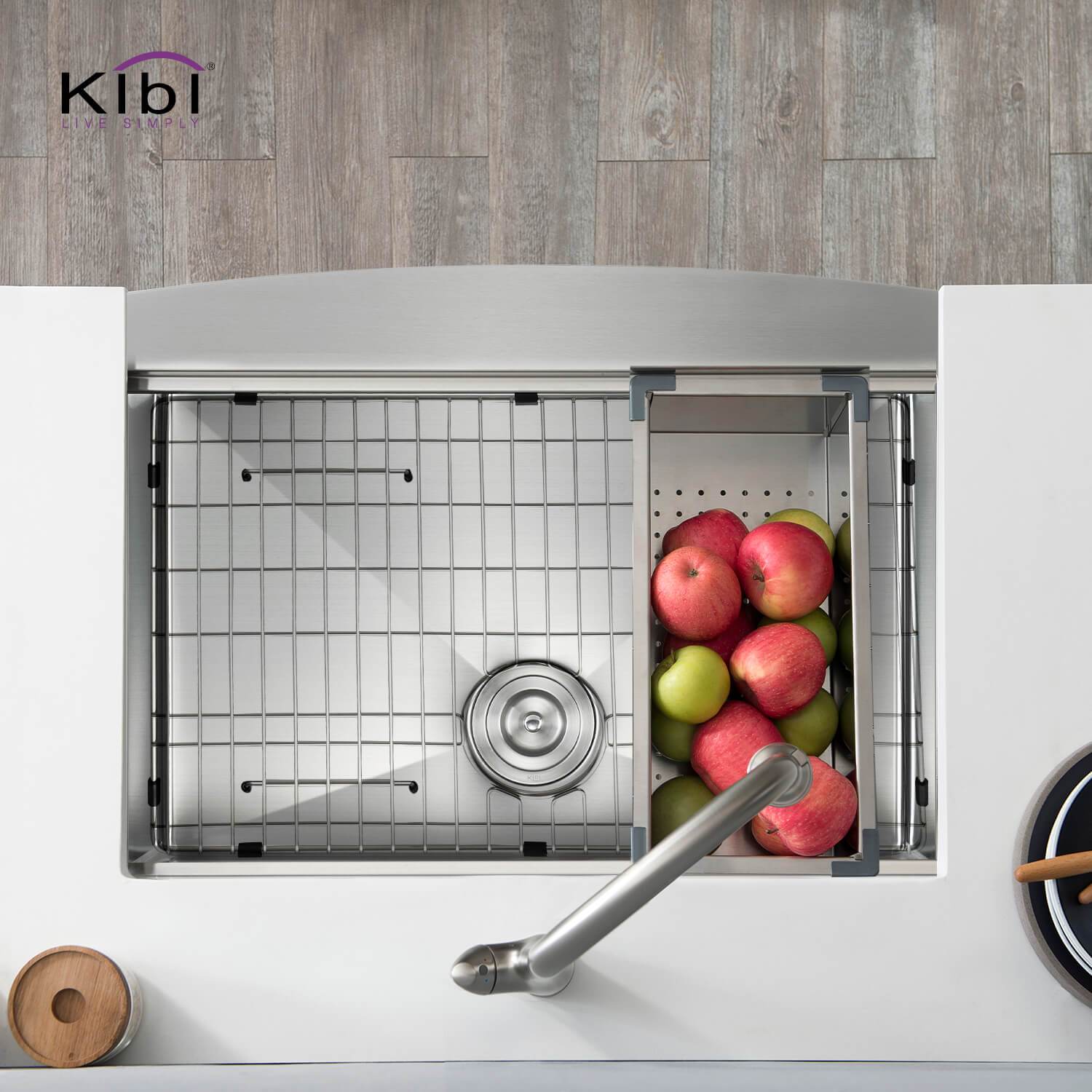 Kitchen Sink Strainer with Basket - K-ST2 - KIBI USA