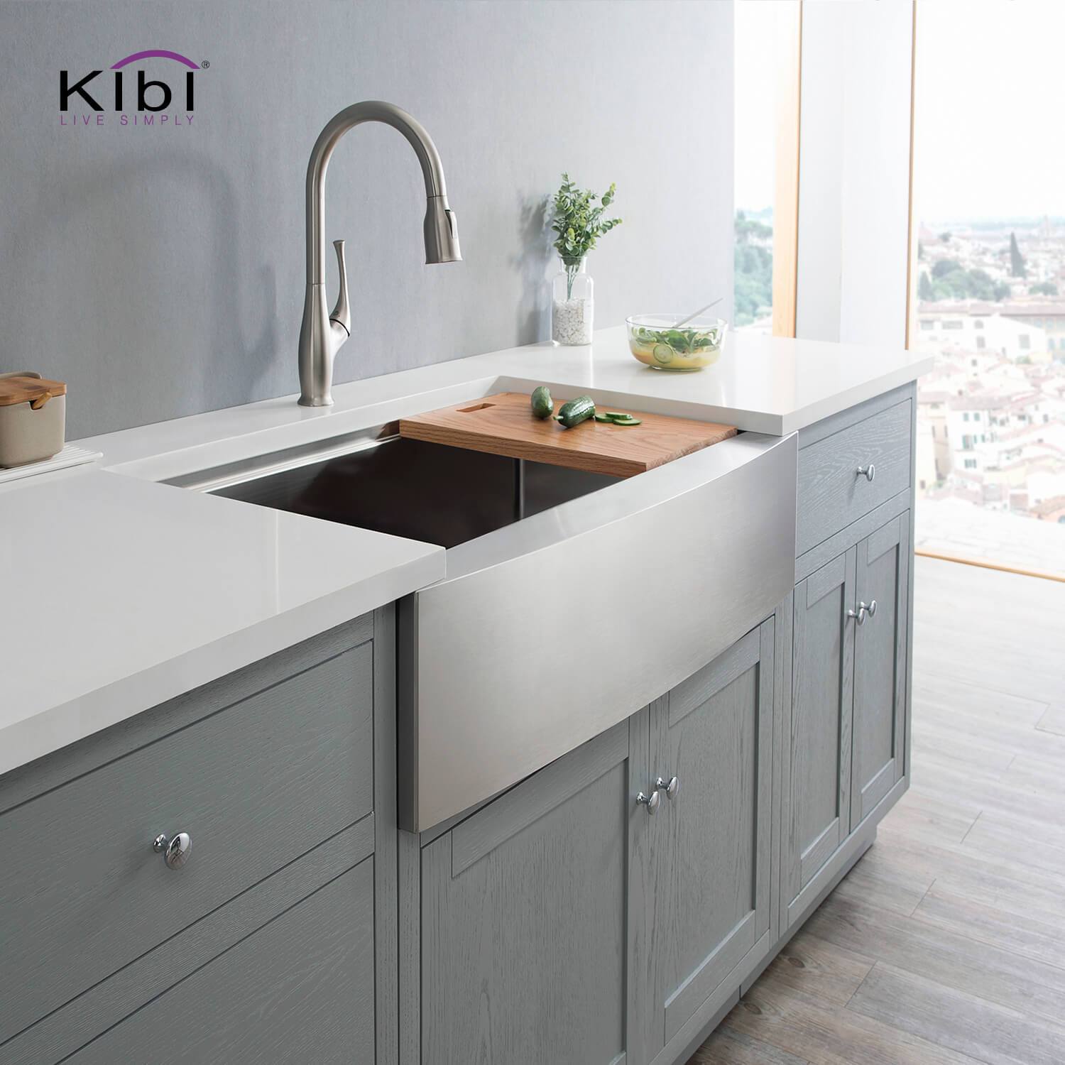 Kitchen Sink Strainer with Basket - K-ST2 - KIBI USA