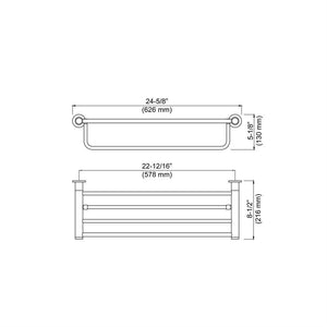 Abaco Towel Rack