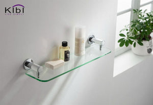 Abaco Bathroom Glass Shelf
