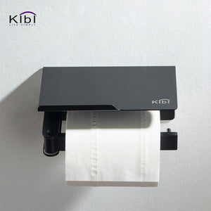 Deco Tissue Holder Matte Black