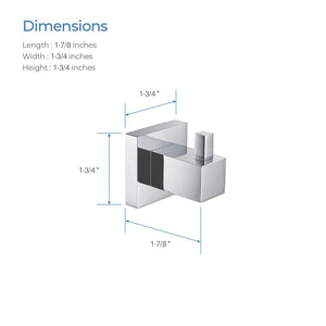 Cube Bathroom Robe Hook