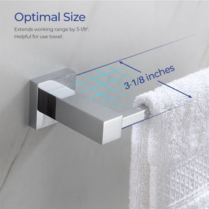 Cube 10″ Bathroom Towel Bar