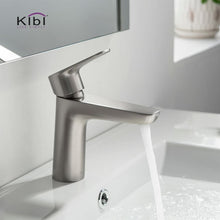 Load image into Gallery viewer, KIBI Harmony Brass Single Handle Bathroom Vanity Sink Faucet