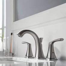 Load image into Gallery viewer, KIBI Stonehenge 8″ Widespread Bathroom Sink Faucet with Pop-up