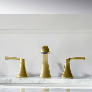 Kibi Pyramid 8″ Widespread Bathroom Sink Faucet with Pop-up (NEW)