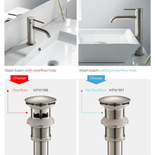 Load image into Gallery viewer, KIBI Harmony Brass Single Handle Bathroom Vanity Sink Faucet