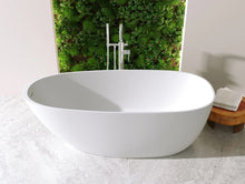 Load image into Gallery viewer, Mandia 67&quot; Eco-Lapistone Freestanding Bath Tub with Integrated Overflow