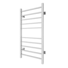 Load image into Gallery viewer, Metropolitan10-Bar Electric Heated Towel Warmer Rack Polished Stainless Steel