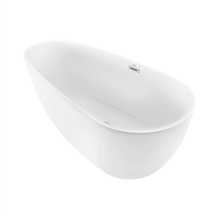 Load image into Gallery viewer, Monaco 67&quot; Freestanding Lightweight Bathtub by Swiss Madison