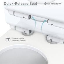 Load image into Gallery viewer, Voltaire One Piece Elongated Toilet Dual Flush 1.28 GPF by Swiss Madison