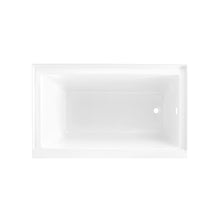 Load image into Gallery viewer, Voltaire 54 in x 30 in Acrylic Glossy White, Alcove, Integral Right-Hand Drain, Bathtub