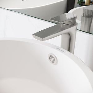Monaco Single Hole, Single-Handle, High Arc Bathroom Faucet