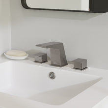 Load image into Gallery viewer, Carré Widespread, Double Handle, Bathroom Faucet