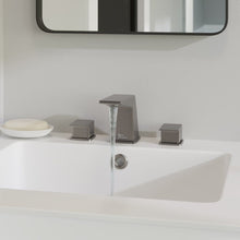 Load image into Gallery viewer, Carré Widespread, Double Handle, Bathroom Faucet