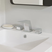 Load image into Gallery viewer, Carré Widespread, Double Handle, Bathroom Faucet