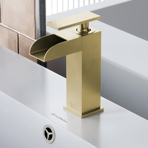 Concorde Single Hole, Single-Handle, Waterfall Bathroom Faucet