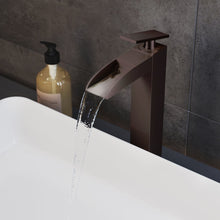 Load image into Gallery viewer, Concorde Single Hole, Single-Handle, High Arc Waterfall, Bathroom Faucet